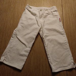 Girls  white Capris Jeans